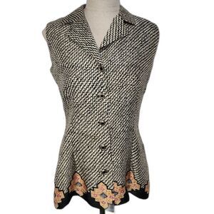 Vintage Mosquito by Stephen Galloway Vest Size 10